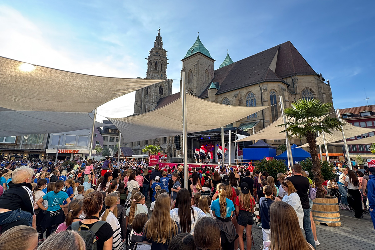 Heilbronn feiert ein Landeskinderturnfest voller Begeisterung